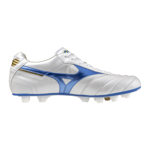 MIZUNO MORELIA II ELITE ขาว/น้ำเงิน/ทอง