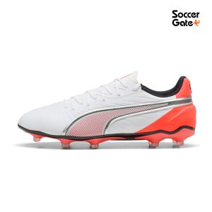 PUMA KING MATCH FG/AG ขาวส้ม