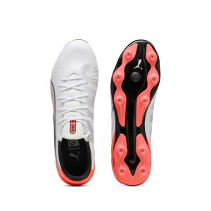 PUMA KING MATCH FG/AG ขาวส้ม