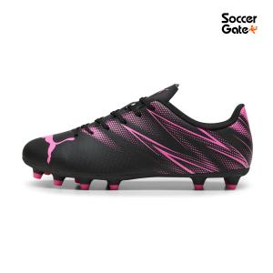 Puma ATTACANTO FG/AG JR ดำ/ชมพู