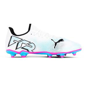 Puma FUTURE 7 PLAY FG/AG ขาว/ชมพู/ฟ้า