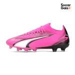 Puma ULTRA MATCH FG/AG ชมพู/ดำ