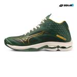 Mizuno WAVE LIGHTNING Z7 MID เขียว/เหลือง