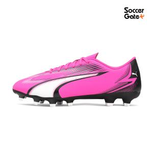 Puma ULTRA PLAY FG/AG JR ชมพู/ดำ