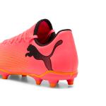 PUMA FUTURE 7 PLAY FG/AG ส้มพีช/ดำ