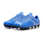 รองเท้าฟุตบอลของแท้ PUMA ATTACANTO FG/AG JR น้ำเงิน/ขาว
